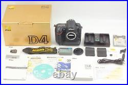 MINT+++ with Box Nikon D4 16.2MP Digital SLR Camera Body From JAPAN #379