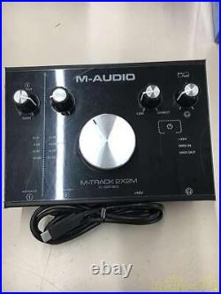 M-Audio M-TRACK 2x2M 24/192kHz Audio Recording Interface with USB cable from Japan