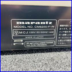 Marantz CM6200 MiniDisc MD CD Recorder Player Used Japan From