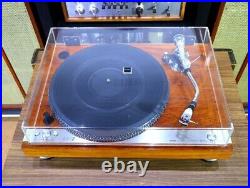 Micro Seiki DD-5 Brown Record Player Direct Drive Turntable from japan Rank A