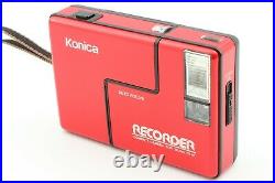Mint New Seals withBox Case Konica Recorder Half Frame Point & Shoot From Japan