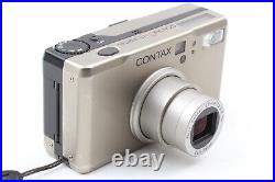 Mint in BoxContax TVS Digital 5.0MP Digital Camera Titanium silver from Japan