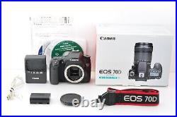 Mint sc8471(8%)shot Canon EOS 70D 20.2MP Digital SLR Camera from Japan #1688