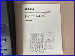 Mt4X Yamaha Multitrack Cassette Recorder from Japan