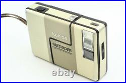 NEAR MINT Konica Recorder Half Frame 35mm Film Camera Gold from Japan #678