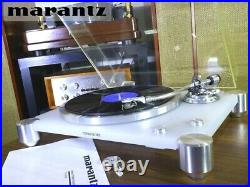 NEAR MINT Marantz TT8001 Record player AC100V from Japan #2230