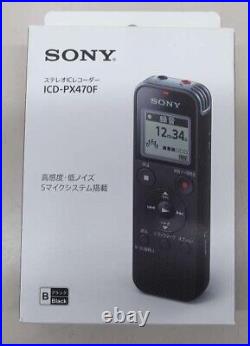 NEAR MINT Sony ICD-Px470F IC Recorder From JAPAN #124