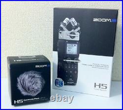 NEW ZOOM H5 Handy Portable Recorder PCM / Accessory Kit APH-5 from JAPAN
