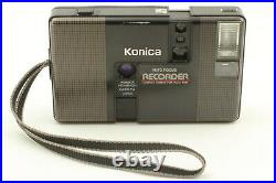 N MINT Konica Recorder Half Frame 35mm Film Camera from JAPAN #48