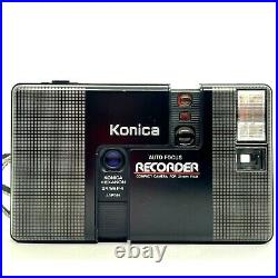 N MINT+++ Konica Recorder Half Frame 35mm Point & Shoot Film Camera From JAPAN
