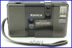 Near MINT Konica Recorder Half Frame 35mm Point & Shoot Film Camera From JAPAN