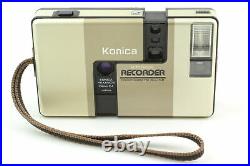 Near MINT with Strap Konica Recorder Half Frame 35mm Film Camera From JAPAN