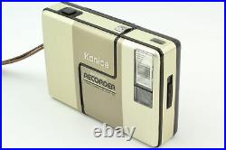 Near MINT with Strap Konica Recorder Half Frame 35mm Film Camera From JAPAN