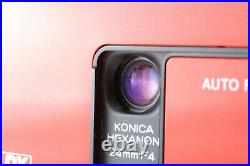 Near MintKonica Recorder Half Frame 35mm Point & Shoot Film Camera from JAPAN