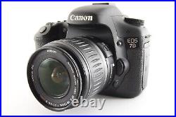 (Near Mint) Canon EOS 7D+EF-S 18-55mm F3.5-5.6? SLR Camera From JAPAN A708