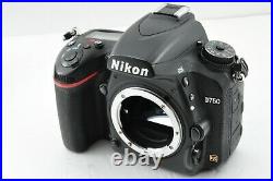 Near Mint Nikon D750 24.3MP Digital SLR FX Camera Body from Japan #1277