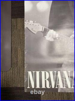 Nirvana Kurt Cobain Tower Records poster size 40.56 x 28.35 inch From Japan