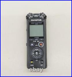 OLYMPUS IC Recorder Linear PCM Recorder 8GB LS-P2 Black from Japan Used