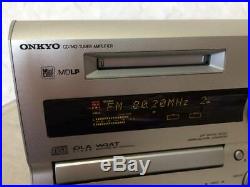 ONKYO FR-X9A CD MD Compact Disk Mini Disk Recorder Audio Deck from Japan USED