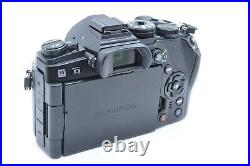 Olympus OM-D E-M1 Mark II 9094 Shots 20.4MP Digital Camera Black Body from Japan