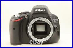 Only 55 Shots NIKON D5100 16.2 MP Digital Camera Black from Japan (V13277-2a)