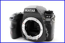 PENTAX DSLR K-3 Body Black Digital strap Camera from japan? N. MINT? #983591