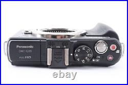 Panasonic LUMIX DMC GX1 Mirrorless Digital Camera Black From JAPAN Exc A1417
