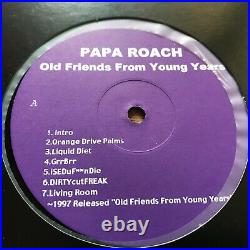 Papa Roach Old Friends From Young Years (LP) JAPAN LTD RARE VINYL MINT! P. O. D