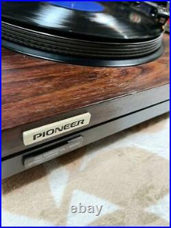Pioneer PL-1200 Direct Drive Turntable Vintage Record Player from japan used