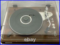 Pioneer PL-1250 LP record player turntable From Japan Used Around 1975