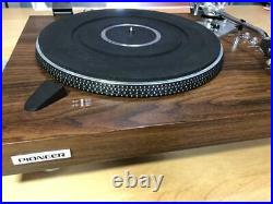 Pioneer PL-1250 Record Player Direct Drive Turntable Used from Japan