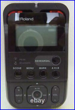 ROLAND Roland R-07 High-Resolution Handheld Audio Recorder, Black From Japan