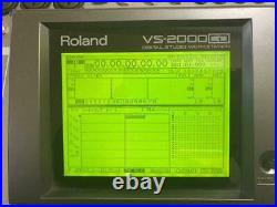 Roland VS-2000CD digital studio workstation excellent withtravel case FROM JAPAN
