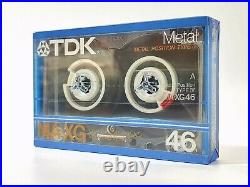 SEALEDTDK MA-XG 46 Type IV Metal Position Blank Cassette Tape From JAPAN #871