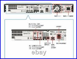 SHARP BD-UT2200 4K Ultra HD Blu-ray Recorder AQUOS 2TB 3 Tuner From Japan EMS