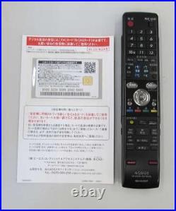 SHARP DV-ACV52 VHS Integrated HDD Recorder Black (B-Rank) Used from Japan