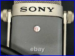 SONY C-38B C38B Multi-Pattern Condenser Microphone Case from japan used