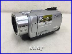 SONY DCR-SR300 Handycam Digital Video Camera Recorder (40GB) Silver from Japan
