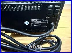 SONY EDV9000 EDV-9000 ED Beta Deck Video Cassette Recorder Black Junk from Japan