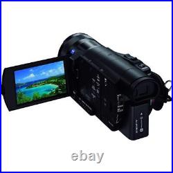 SONY FDR-AX100 Camcorder 4K Zeiss T Star Black New from Recorder Japan Handly 26