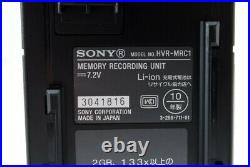 SONY HVR-MRC1K Memory Recording Unit Camcorder Near Mint from Japan A007