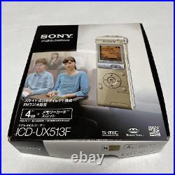 SONY ICD-UX513F IC Recorder Very Good Tested Free Shipping from JAPAN