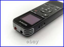 SONY IC Recorder 4GB Linear PCM Recording Support ICD-PX470F/B Black from Japan