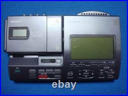 SONY MZS-R4ST MZ-R4ST Portable MD recorder MD station From Japan