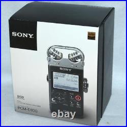 SONY PCM-D100 Hi-Res Compatible Unused Exhibit Discontinued USED from JAPAN