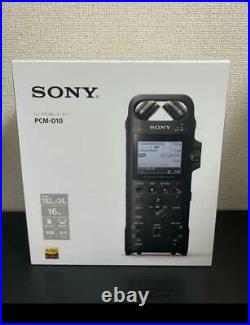 SONY PCM-D10 PORTABLE AUDIO RECORDER From Japan aa519