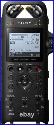 SONY PCM-D10 PORTABLE AUDIO RECORDER High resolution New from JAPAN DHL / FedEx