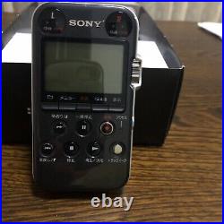 SONY PCM-M10 Audio Linear PCM Recorder Black OpenBox Unused From Japan F/S
