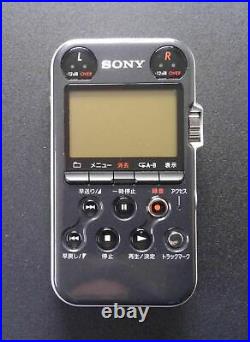 SONY PCM-M10 B Black Audio Linear pcm Recorder from Japan Used