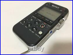 SONY PCM-M10 (Black) Audio Linear PCM Recorder Free Shipping from JAPAN Used